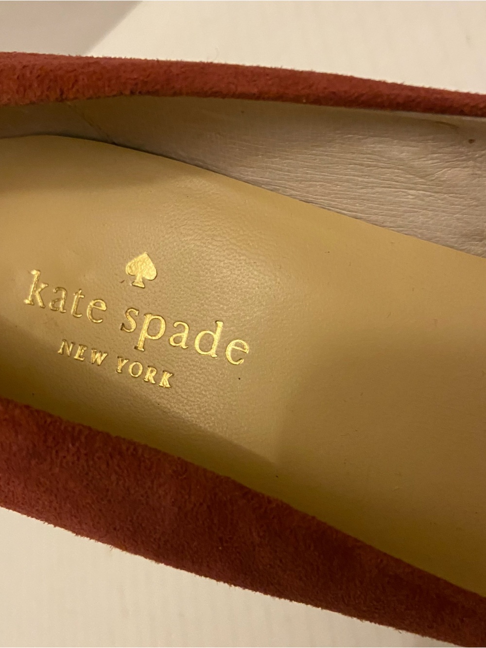Kate Spade New York Microfiber Suede Woman’s Chunky High Heel Accent Bow Shoes - Picture 2 of 9